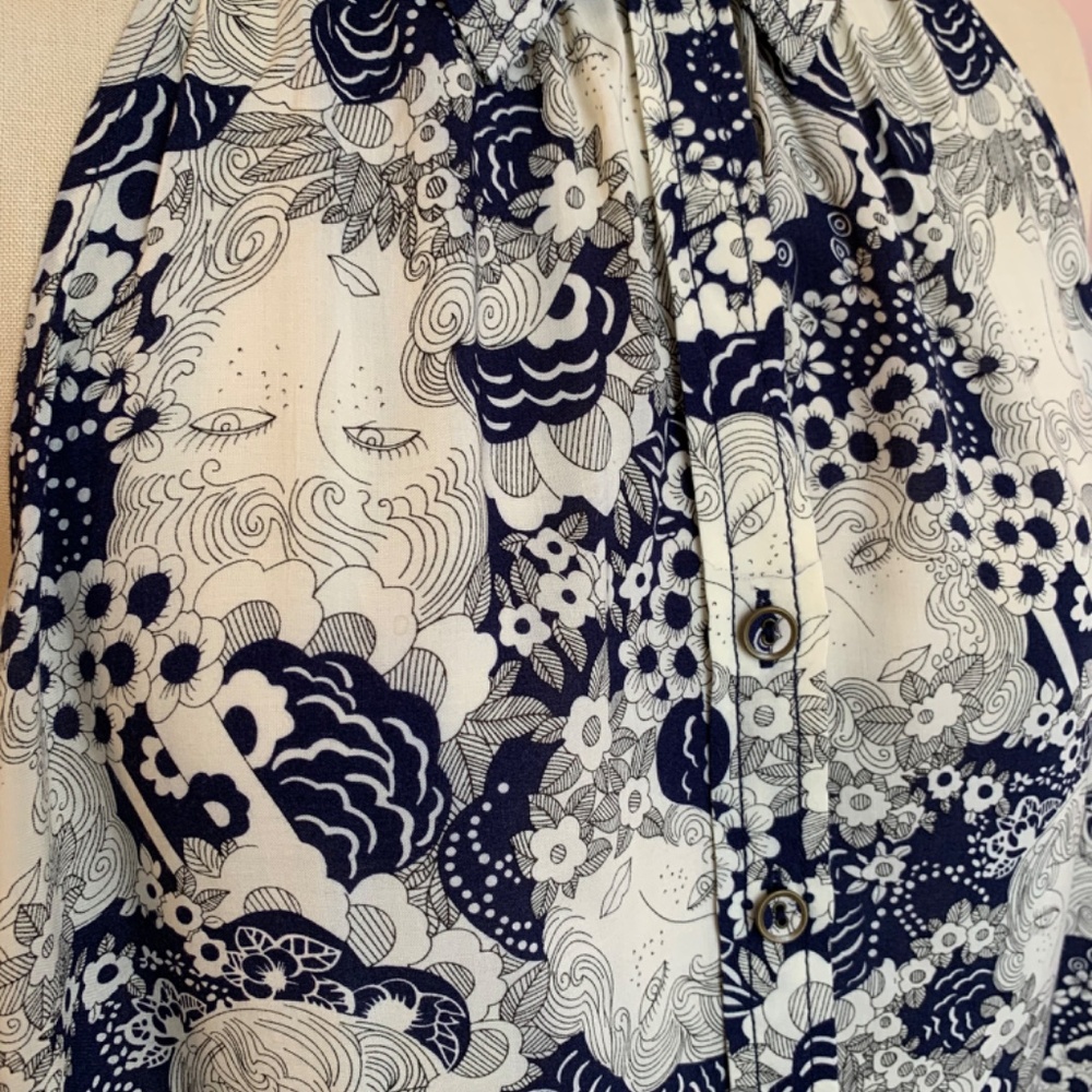 Anthropologie Maeve Tensi Swing Tank Top Size 4 - Picture 5 of 8